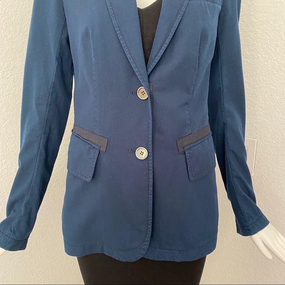 Burberry navy casual blazer - Picture 4 of 12